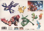 Nintendo Pokemon Stickervel van Alpha Sapphire / Omega Ruby, Verzenden, Nieuw