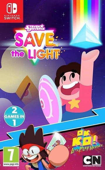 Switch Steven Universe: Save The Light & OK KO Lets Play He, Verzenden, Zo goed als nieuw