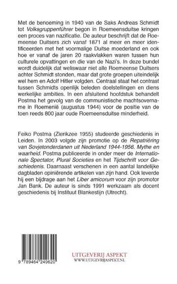 Andreas Schmidt 9789464249620 Feiko H. Postma, Verzenden, Zo goed als nieuw, Feiko H. Postma