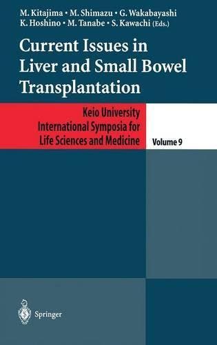 Current Issues in Liver and Small Bowel Transplantation, Verzenden, Nieuw