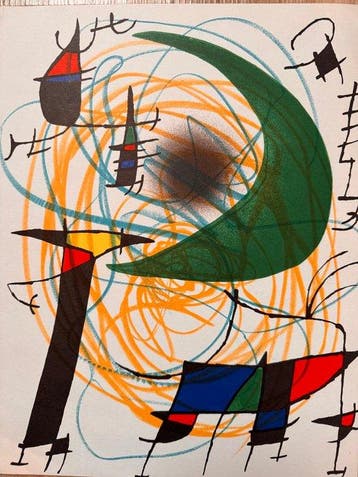 Joan Miro (1893-1983) - Original Lithograph V