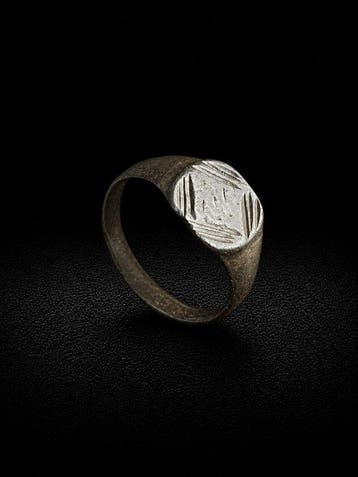 Middeleeuws Brons Ring (Zonder minimumprijs)