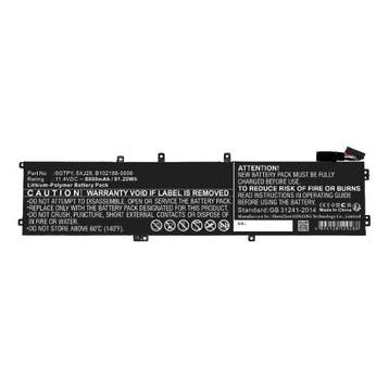 Dell 6GTPY / GPM03 accu 11.4 V, 8000 mAh, 123accu huismerk, Verzenden, Nieuw