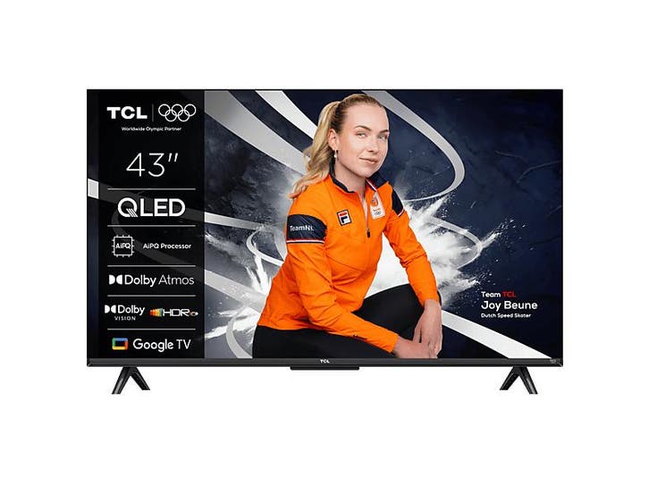 Tcl - LED/QLED 40-44 Ultra HD 4K TV - 43 inch, Audio, Tv en Foto, Televisies, 100 cm of meer, 4k (UHD), Nieuw, Overige merken