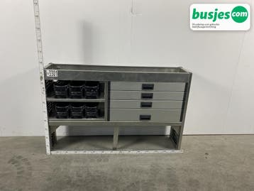 Aluca bedrijfswageninrichting 1500x320x950mm (3301), Ophalen of Verzenden