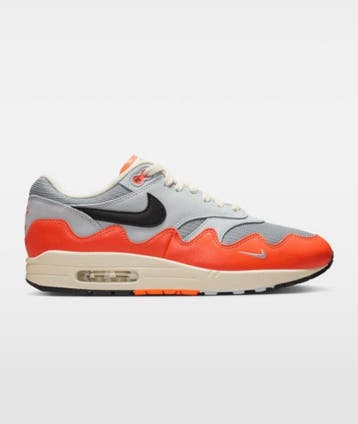Patta x Nike Air Max 1 Hyper Crimson Black Pure Platinum, Ophalen of Verzenden, Nieuw