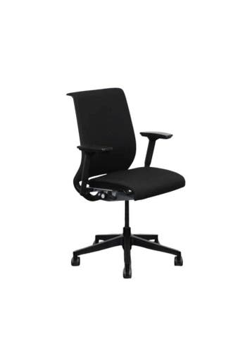 Steelcase Think – NEN 1335 bureaustoel – Zwart – Refurbished, Zwart, Nieuw, Ophalen of Verzenden, Bureaustoel