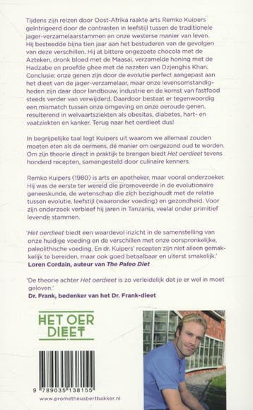 Het oerdieet 9789035138155 Remko Kuipers, Verzenden, Gelezen, Remko Kuipers