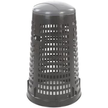 Afvalbak | RUFF | Kunststof | Grijs/Zwart | 110L |, Verzenden, Nieuw in verpakking