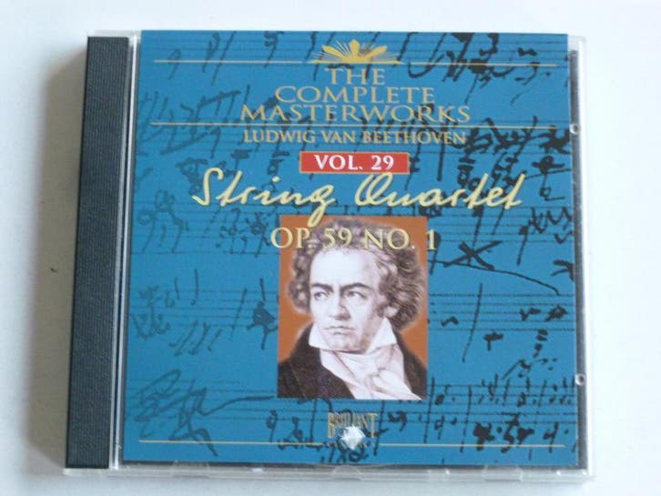 Beethoven - String Quartet op 59 / Medici Quartet, Cd's en Dvd's, Cd's | Klassiek, Zo goed als nieuw, Ophalen of Verzenden