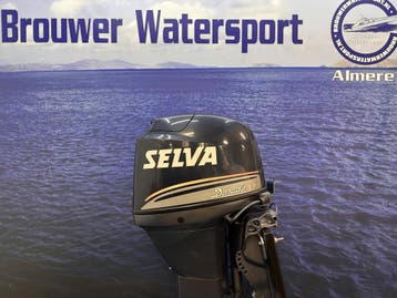 Yamaha/Selva 60 pk buitenboordmotor, Viertaktmotor, Ophalen of Verzenden, Zo goed als nieuw, 30 pk of meer