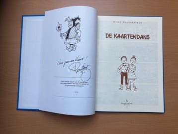 Suske en Wiske - De Kaartendans - Luxe HC met linnen rug -, Nieuw