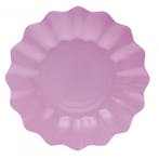 8x Lila paarse diepe wegwerp bordjes van karton 21 cm - Bo.., Ophalen of Verzenden, Nieuw