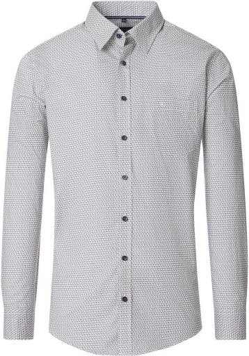 CASAMODA Overhemd Squared Circle Blauw maat M Heren, Verzenden, Nieuw, Blauw, CASAMODA