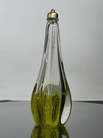Val Saint Lambert - René Delvenne - Tafellamp - Kristal -