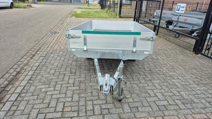 eduard 750kg 250x145 met neuswiel in goede staat, Auto diversen, Aanhangers en Bagagewagens, Zo goed als nieuw