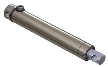 Enkelwerkende hydraulische cilinders - met bevestiging/hole, Ophalen of Verzenden, Nieuw