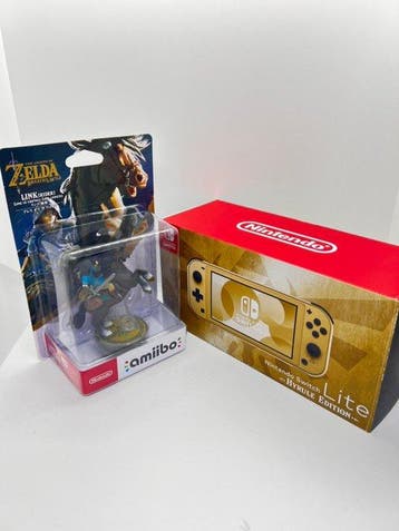 Nintendo - Switch Lite Hyrule Edition - The Legend of Zelda, Spelcomputers en Games, Nieuw