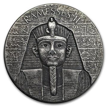Chad 2 oz Ramses II - 2017, Verzenden, Losse munt, Zilver