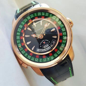 Lucky Harvey - CASINO - Roulette - SOLID 18K GOLD BALL -, Nieuw