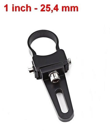 Bevestigingsbeugel 1 inch ledbar op ronde buis bullbar /r..., Auto diversen, Verzenden, Nieuw