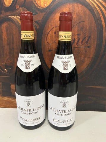 2019 Vidal Fleury, Chattilone exclusive - Côte Rotie - 2, Nieuw