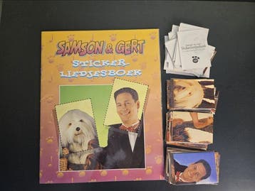 Fun Stickers Benelux Samson & Gert Sticker Liedjesboek - 1, Nieuw