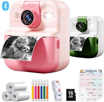 Kindercamera met Fotospeurtocht &amp; Fotoprinter - Digitale, Ophalen of Verzenden, Zo goed als nieuw, Onbekend