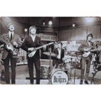 Wandbord Concert Bord - The Beatles Live In Concert On TV, Ophalen of Verzenden, Nieuw, Poster, Artwork of Schilderij