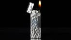 Dunill - Dome Bark Pattern Rollagas Lighter - Zonder, Nieuw