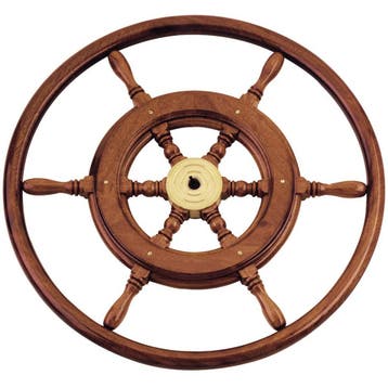 Allpa Stuurwiel Klassiek Type 3B Mahonie 46 - 55 - 60 - 70 c, Watersport en Boten, Bootonderdelen, Ophalen of Verzenden, Nieuw