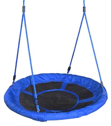 Nestschommel Zwart - Blauw, Ophalen of Verzenden, Nieuw