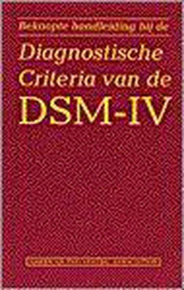 DIAGNOSTISCHE CRITERIA DSM-IV-R PAP - KOSTER GROOS, Verzenden, Gelezen, KOSTER GROOS