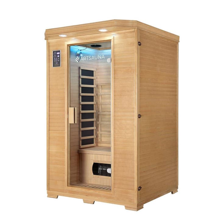 Infraroodcabine / warmtecabine Oslo met triplex verwarmingss, Sport en Fitness, Sauna, Nieuw, Verzenden