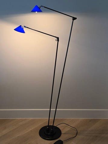 Pola Amstelveen - Staande lamp - metaal/glas