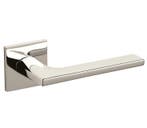 Olivari deurklink Lotus Q op rozet nikkel titaan PVD, Verzenden, Nieuw