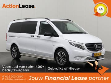 Mercedes Vito Bestelbus L2 H1 2021 Diesel Automaat, Auto's, Automaat, Zwart, Wit, Diesel