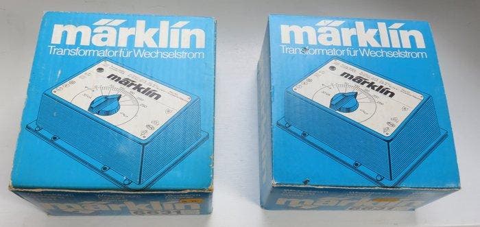 Märklin H0 - 6631 - Omvormer (2) - Twee AC-transformatoren,, Hobby en Vrije tijd, Modeltreinen | H0