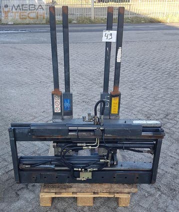 Kaup Vorkenversteller dubbel, type 2 T 429, Kaup, Voorzetapparatuur, 2000 tot 3000 kg, Hydraulisch