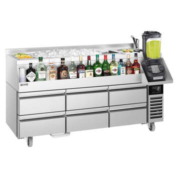 GGM Gastro | Cocktail voorbereidingstafel - werkbankmodel -, Zakelijke goederen, Horeca | Meubilair en Inrichting, Verzenden, Nieuw in verpakking