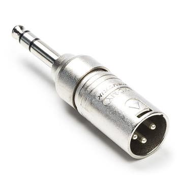 XLR naar 6.35 mm jack adapter | M  M | Neutrik, Verzenden, Nieuw