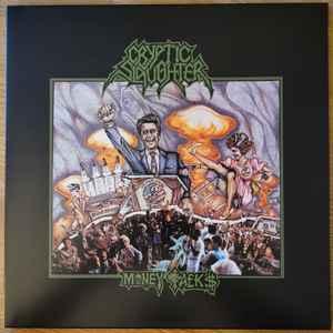 lp nieuw - Cryptic Slaughter - Money Talks (SPLATTER VINYL), Verzenden, Zo goed als nieuw, Overige formaten