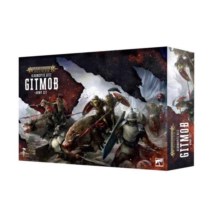 Gloomspite Gitz Gitmob Army Set (Warhammer Age of Sigmar, Hobby en Vrije tijd, Wargaming, Nieuw, Ophalen of Verzenden