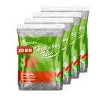 Egelvoer - Complete natuurlijke korrels (20 kg), Verzenden