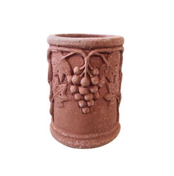 Terracotta wijnfles(koel)houder (winecooler), Ophalen of Verzenden, Nieuw, Overige materialen, Minder dan 5 flessen