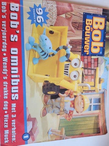 Bob de bouwer - Bobs omnibus met 3 verhalen - Bobs, Verzenden, Gelezen