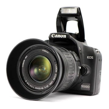 Canon EOS 1000D + EF-S 18-55mm f/3.5-5.6 II #DSLR FUN, Nieuw
