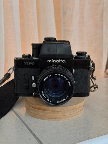 Minolta XM + Minolta MD Rokkor 50mm f/1.4 Single lens reflex, Nieuw