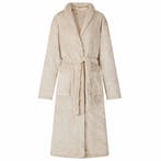 vidaXL Badjas zonder Kap Beige m Flanel, Kleding | Heren, Verzenden, Nieuw