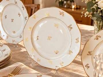 Manufacture M&S - Tafelservies (9) - Decor van takken en